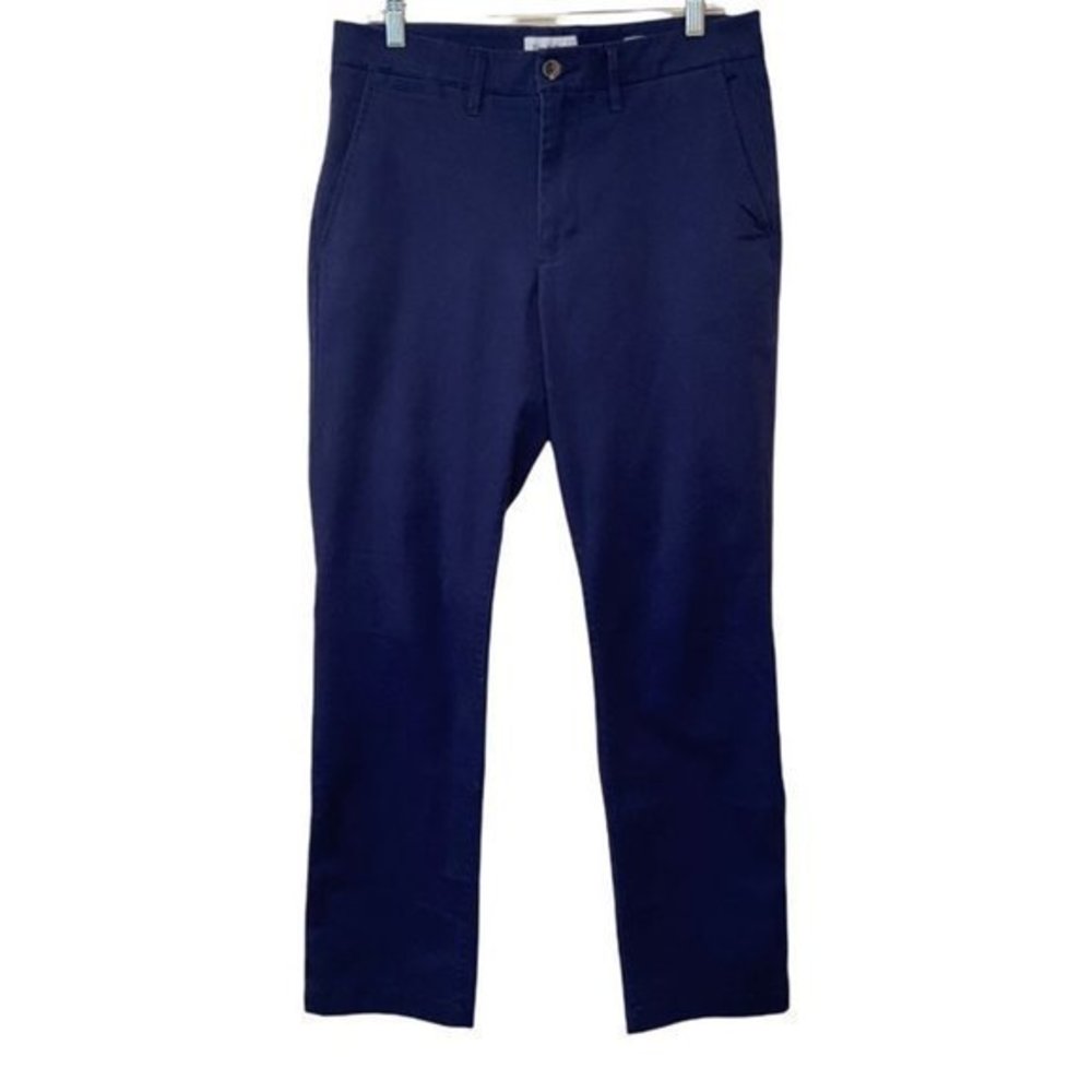 Goodfellow and Co. Navy Pants, Hennepin Chino, Straight Leg, Size 32 X 32